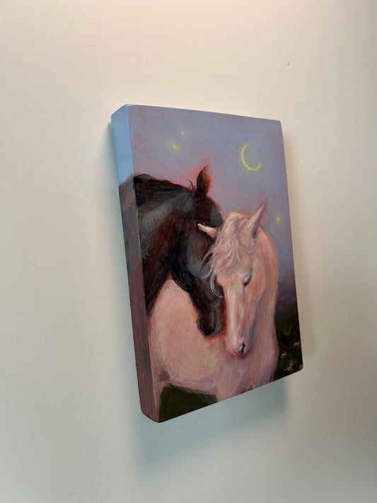 A Love that Needed no Words Painting