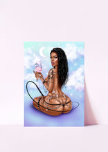 Load image into Gallery viewer, Moonlight Ice Cream Whipping Print
